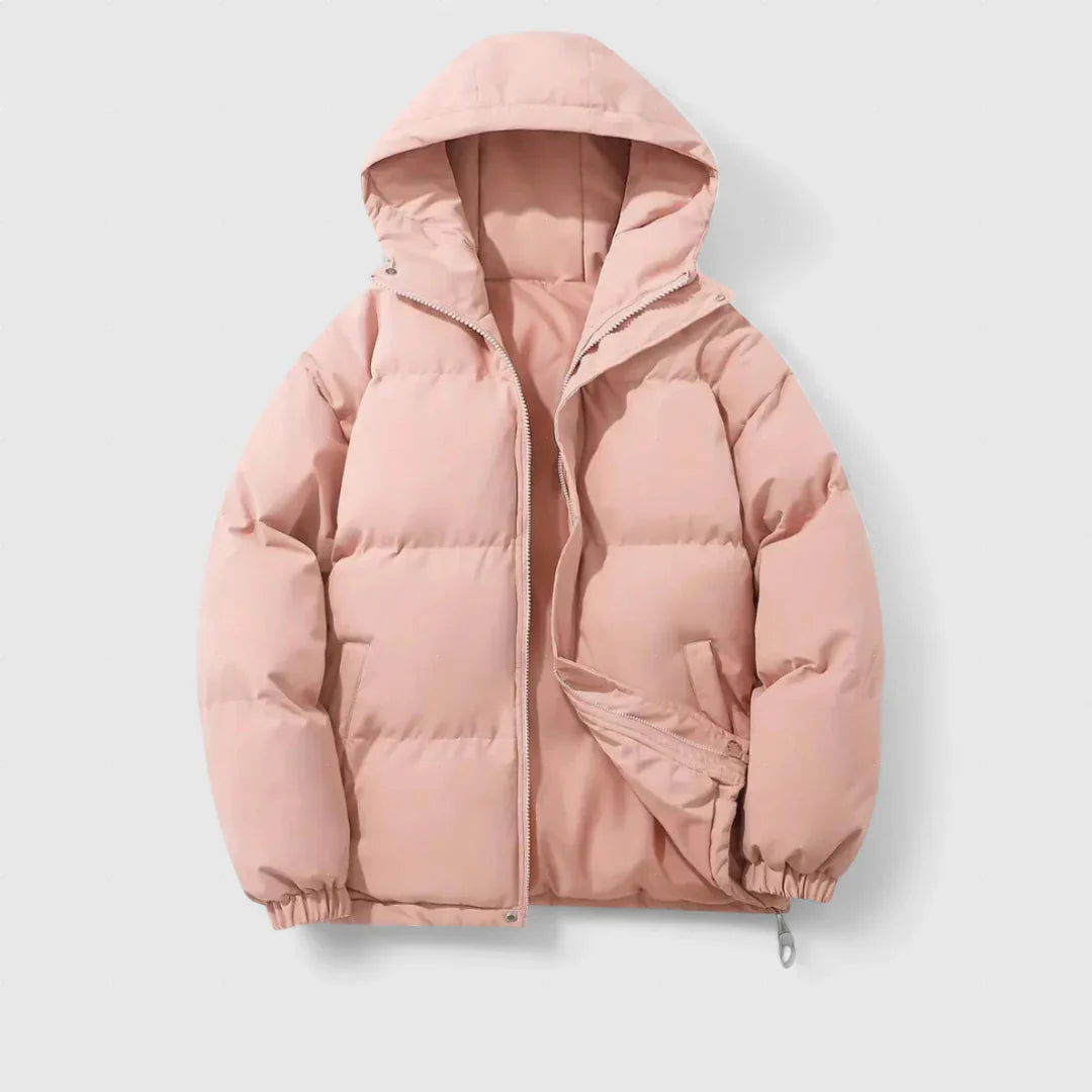 Φωτούλα - Γυναικείο ζεστό μπουφάν με κουκούλα