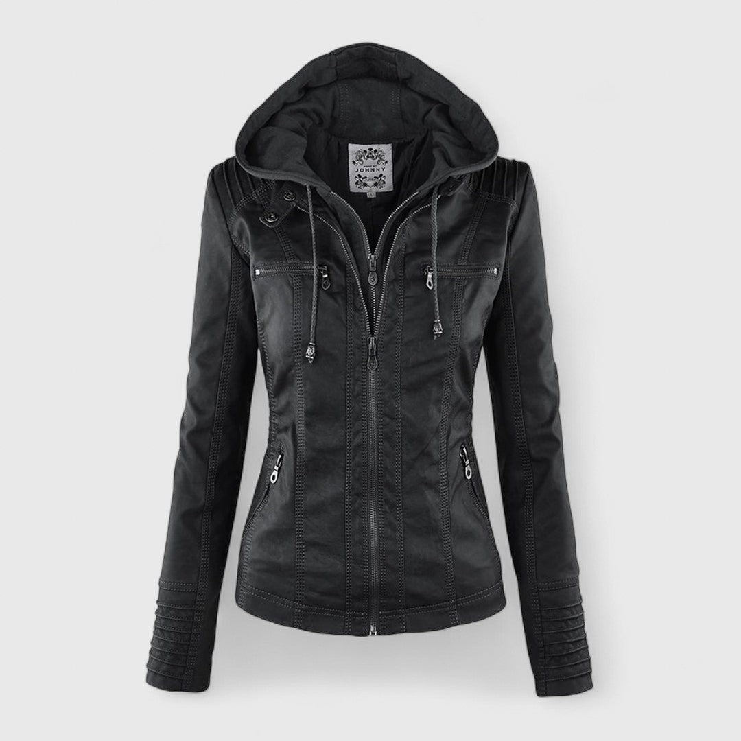 Βασιλεία - Δερμάτινο μπουφάν μοτοσικλέτας με άνεση και κομψό σχεδιασμό