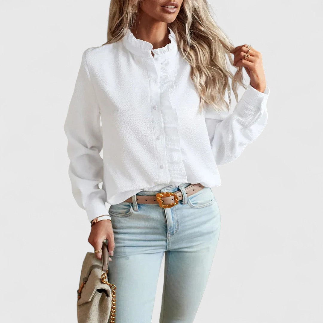 Νίκη - Κομψό γυναικείο πουκάμισο με διαχρονικό χαρακτήρα