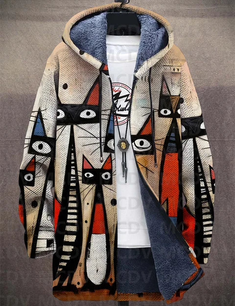 Λόουανα - Ζακέτα πολυτελείας με κομψή γραμμή και διαχρονικό χαρακτήρα, εμπνευσμένη από την τέχνη.