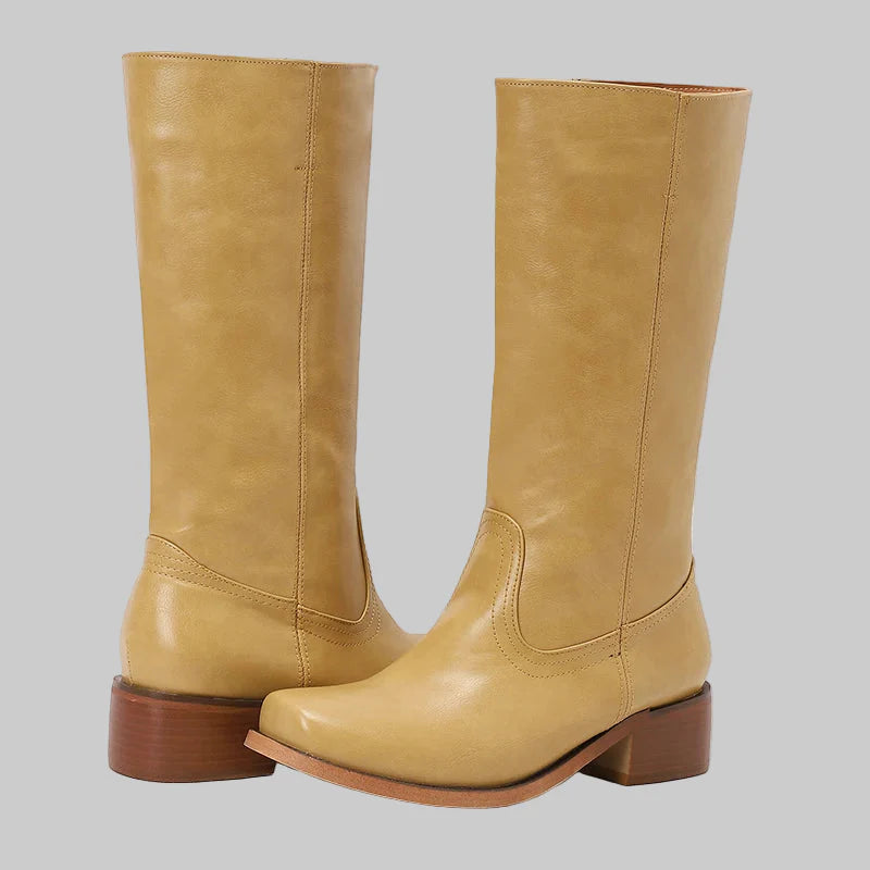 Δέσποινα - Κλασικές μπότες ιππασίας με ψηλό στέλεχος