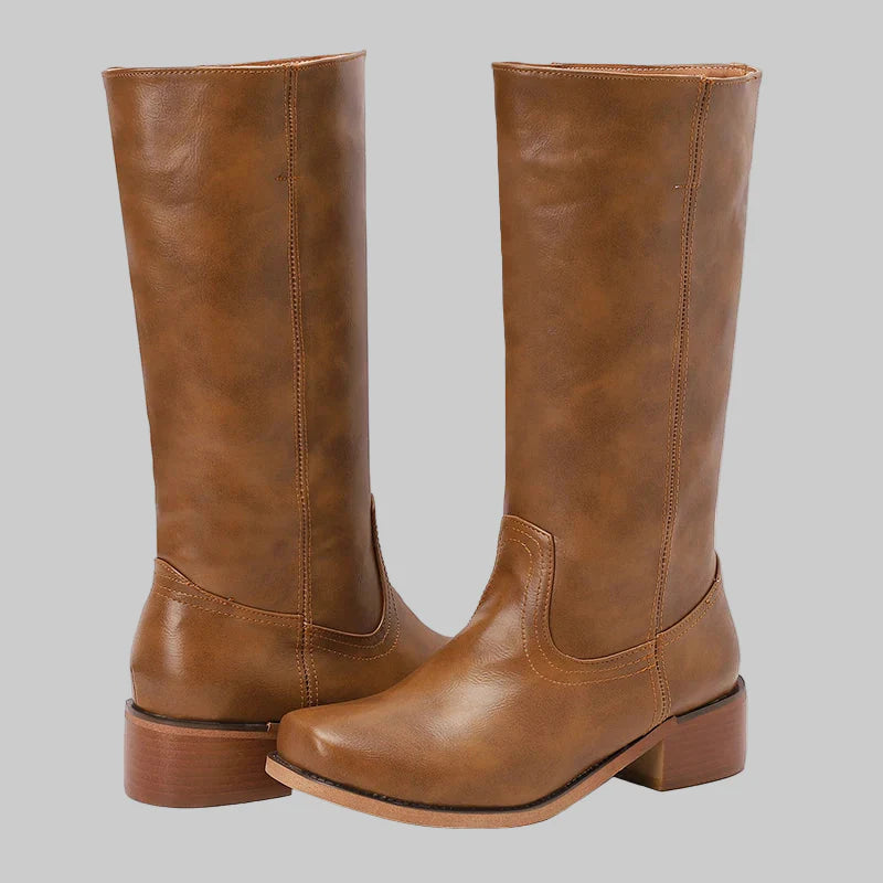Δέσποινα - Κλασικές μπότες ιππασίας με ψηλό στέλεχος