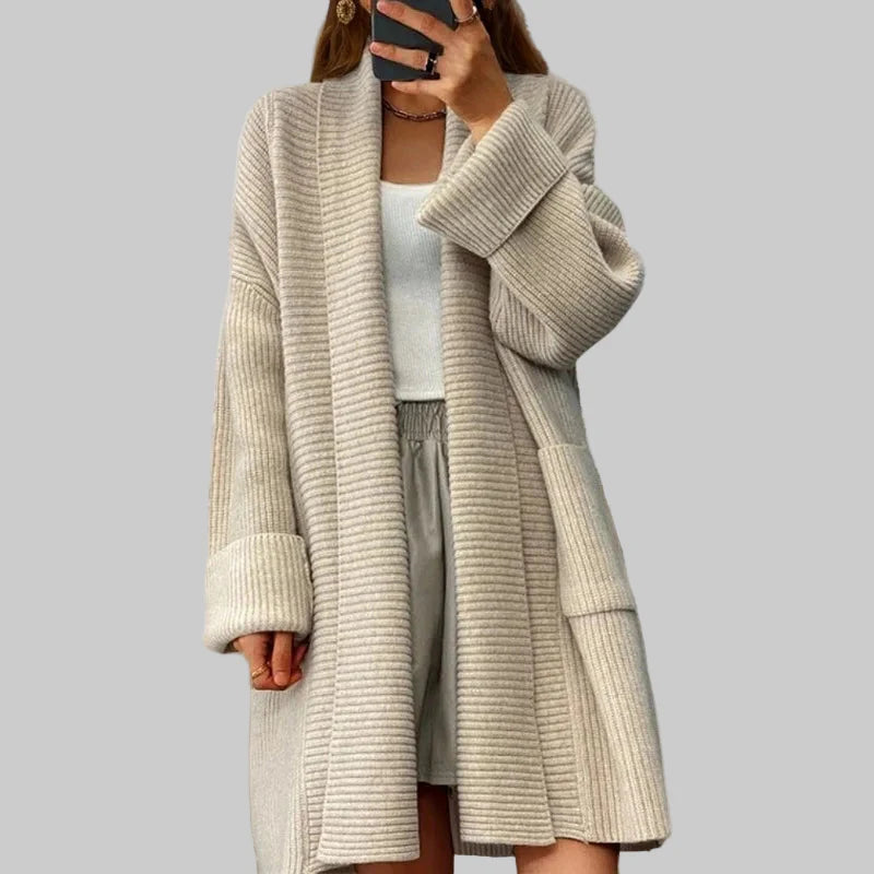 Κατερίνα - Μεγάλο, άνετο μακρύ ζακέτο