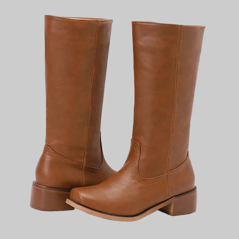Δέσποινα - Κλασικές μπότες ιππασίας με ψηλό στέλεχος