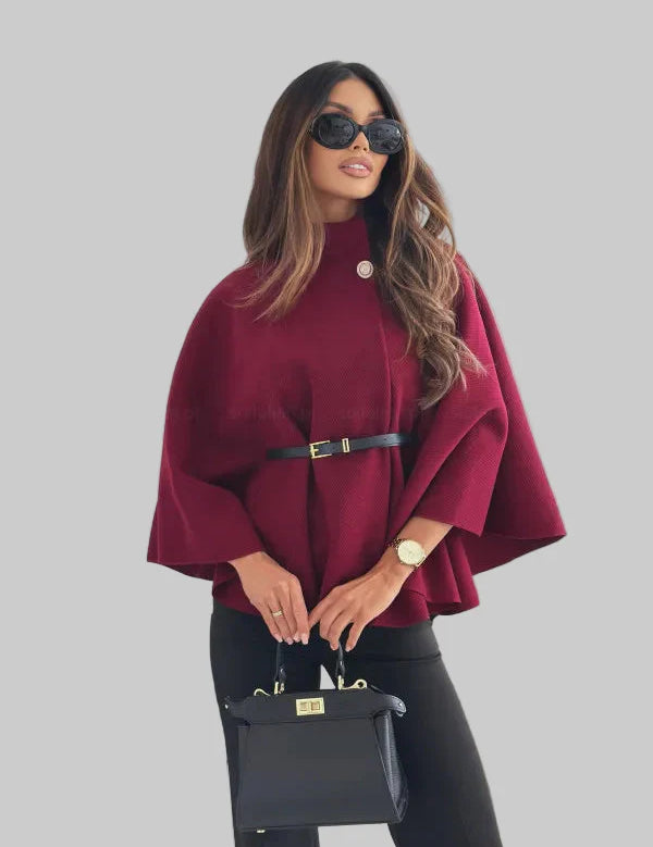 Selviora - Κομψό σακάκι με πεταλούδα και ζώνη