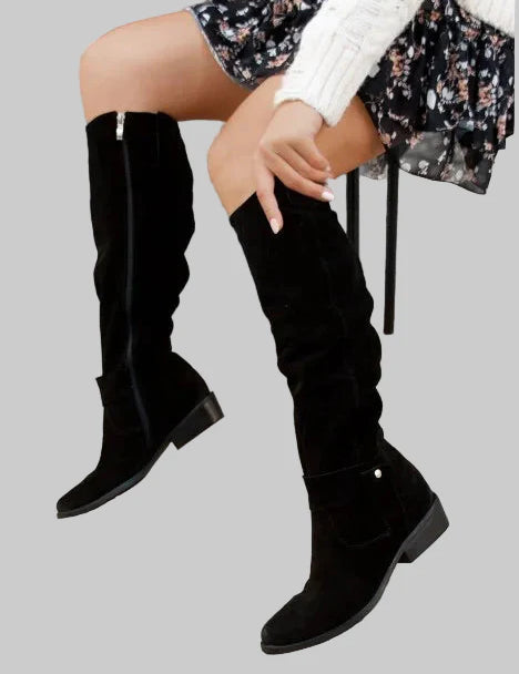 Celine - Μπότες Ψηλές από Στυλ Ρετρό