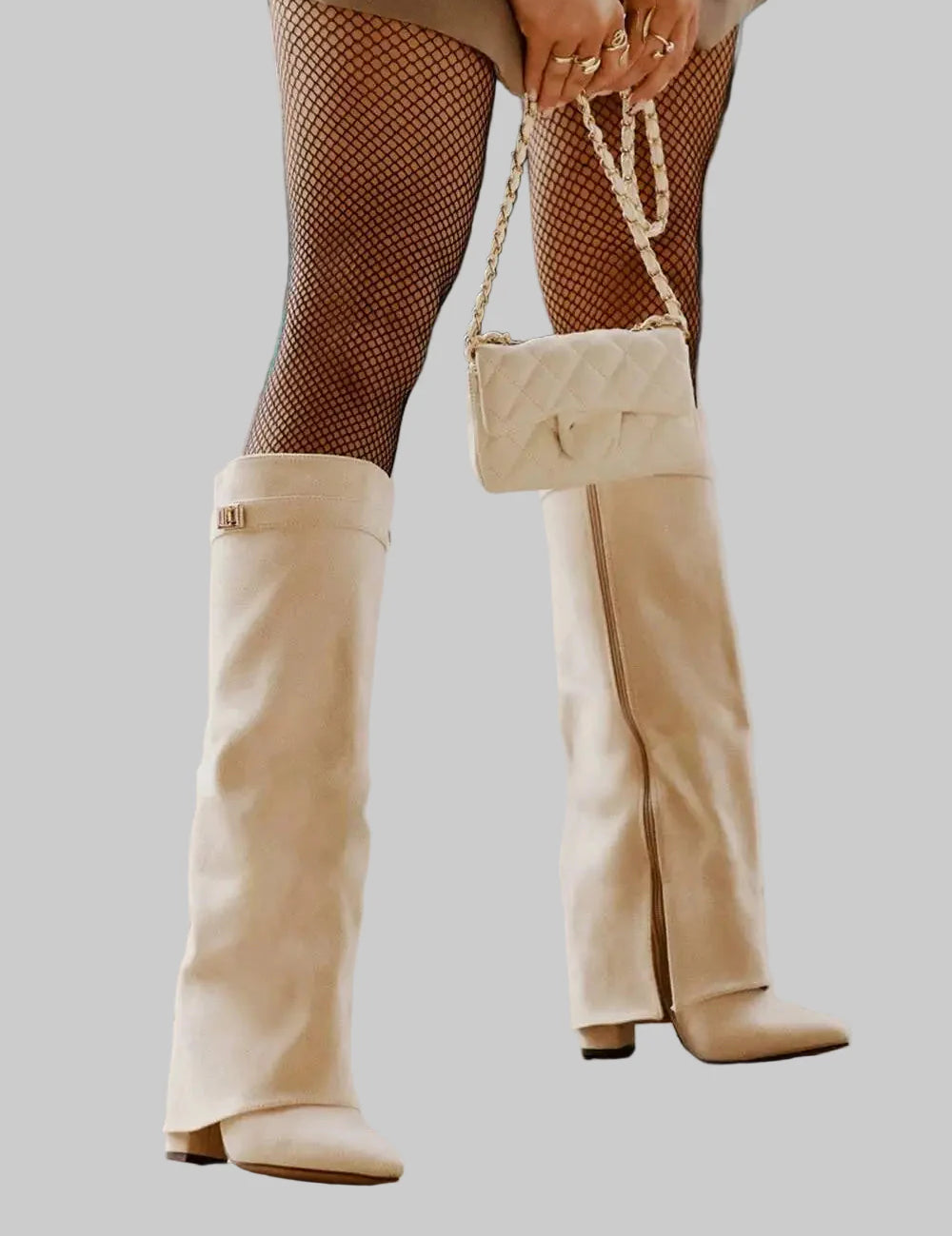 Ψηλές Μπότες με Κομψό Σχεδιασμό