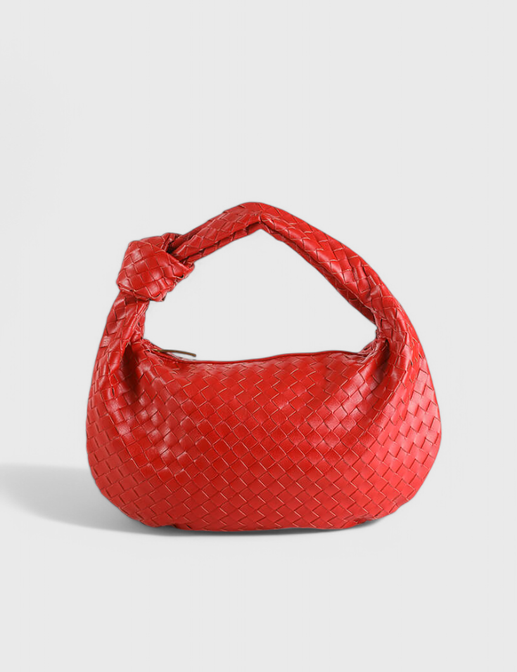 Sage Μεσαία Τσάντα Ώμου Υφασμάτινη