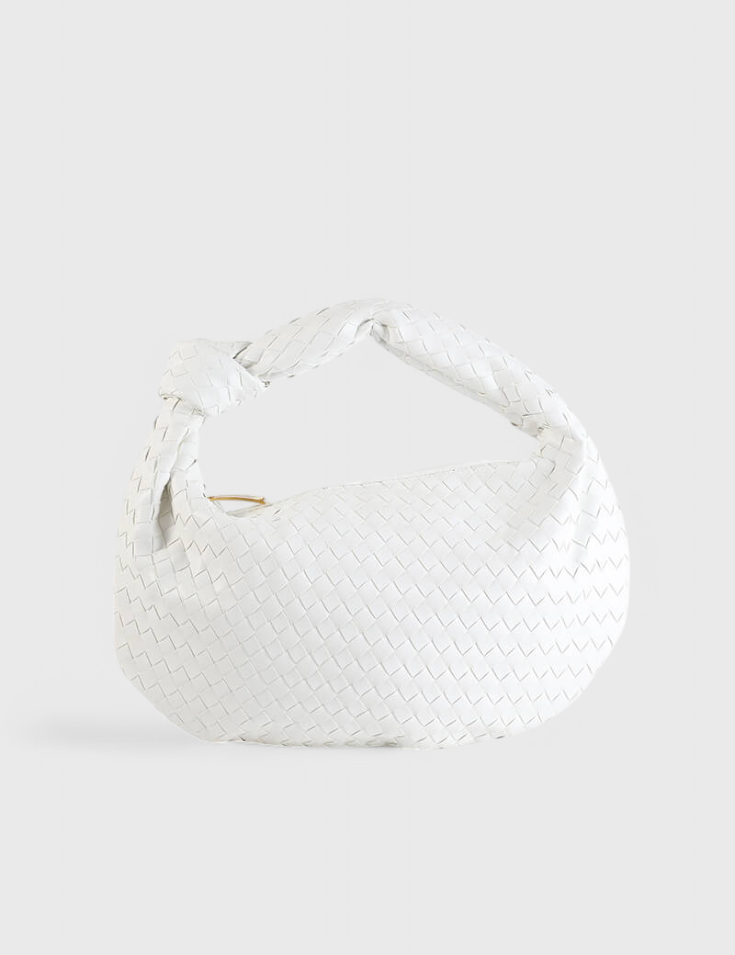 Sage Μεσαία Τσάντα Ώμου Υφασμάτινη